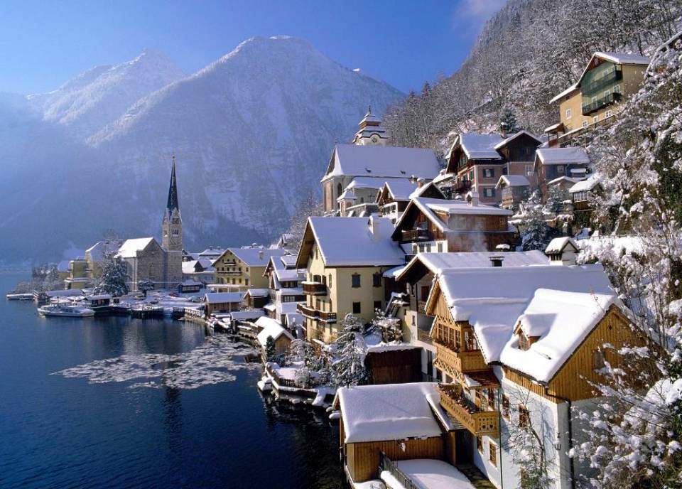 Hallstatt in Winter - Austria