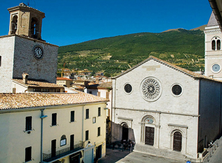 Piazza della Liberta (Gualdo Tadino)