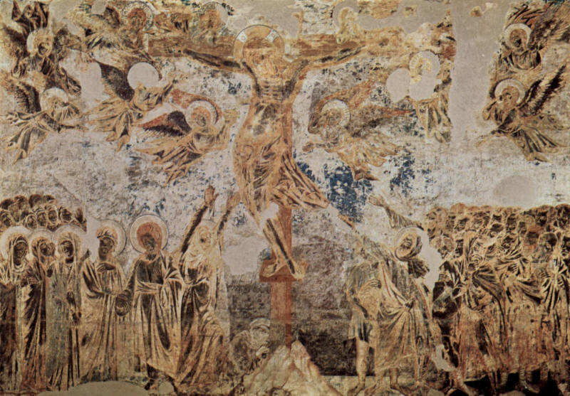 Dipinto di Cimabue (La Crocefissione)