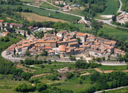 Piegaro visto dall'alto